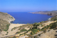 Countryside and Beaches of Patmos Island