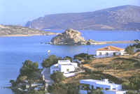 Countryside and Beaches of Patmos Island - Ayios Nikalaos Avdelas