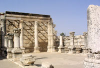 Synagogue at Capernaum - Israel
