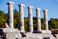 PRIENE - THE TEMPLE OF ATHENA POLIAS